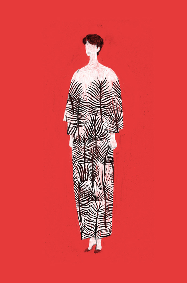 I Don't Like Clothes, fashion illustrations by Dadu Shin