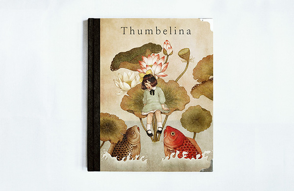 Thumbelina series, digital painting by Dani Soon