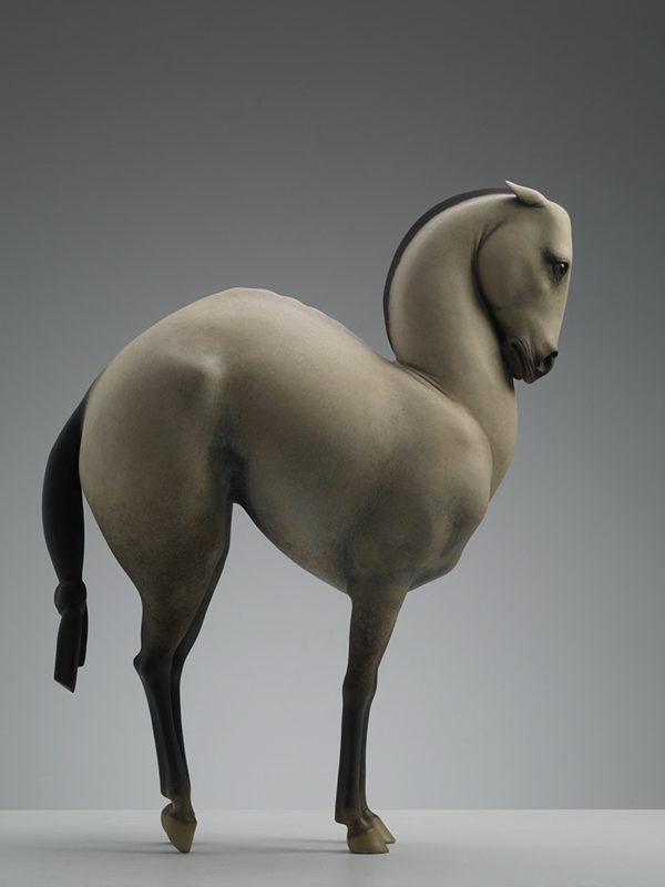 Horse.Play, sculpture by Wang Ruilin