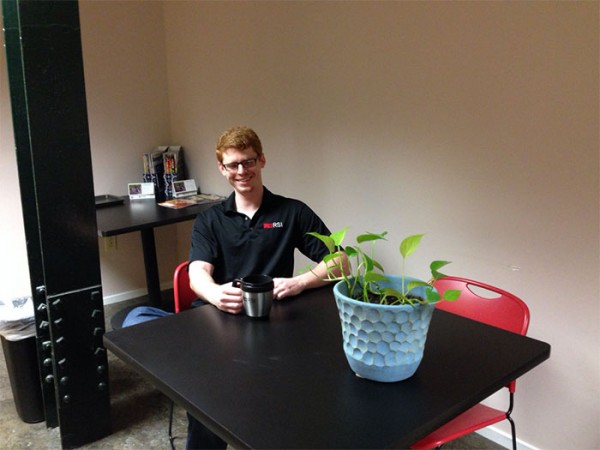 A coworker asked this guy to watch her plant for 4 days