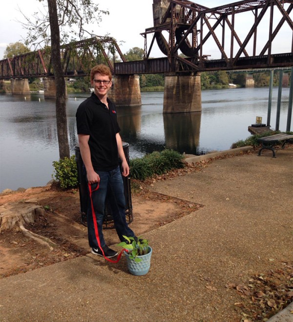 A coworker asked this guy to watch her plant for 4 days