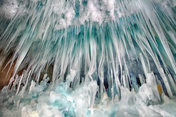 Otherworldly icescapes inside a historic Chicago cold storage facility