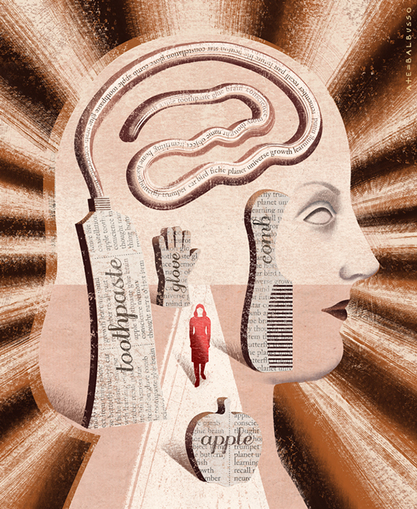 Conceptual images for scientific articles, illustration by Anna & Elena Balbusso