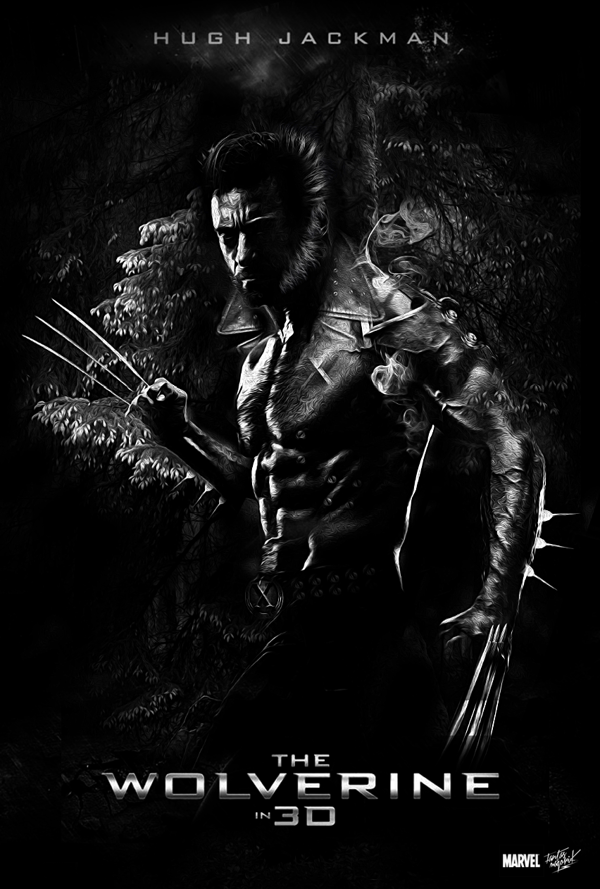 Fantasmagorik® Immortal Wolverine, digital art by Obery Nicolas