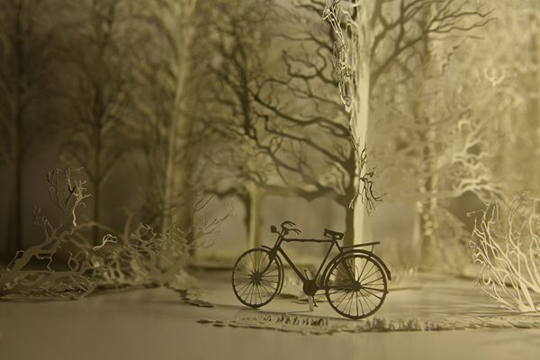 Fascinating papercraft dioramas by Davy and Kristin McGuire