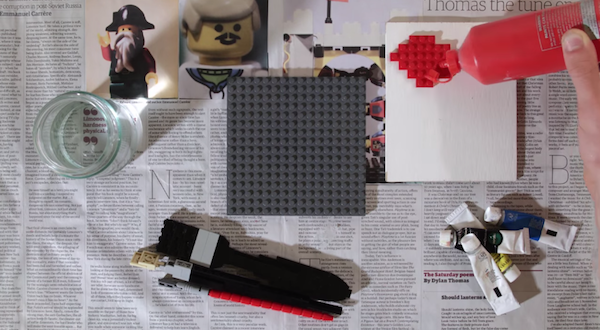 'Paint', a LEGO stop-motion short film by CheesyBricks