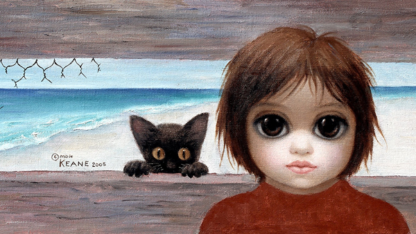 Big Eyes, paintings by Margaret Keane