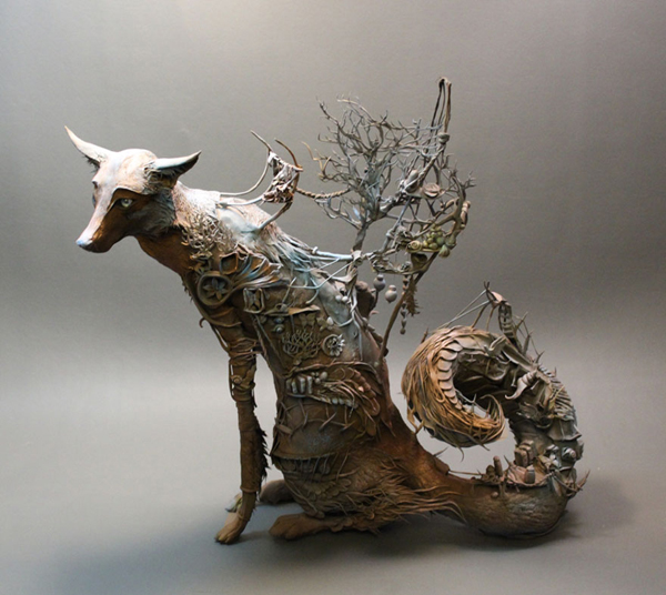Fantastic sculptures by Ellen Jewett