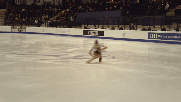 Figure skating, cinemagraph by Andrés Gallardo Albajar