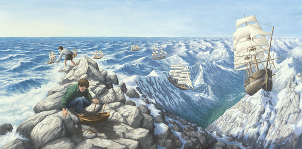 Magical Realism – surrealistic paintings by Rob Gonsalves