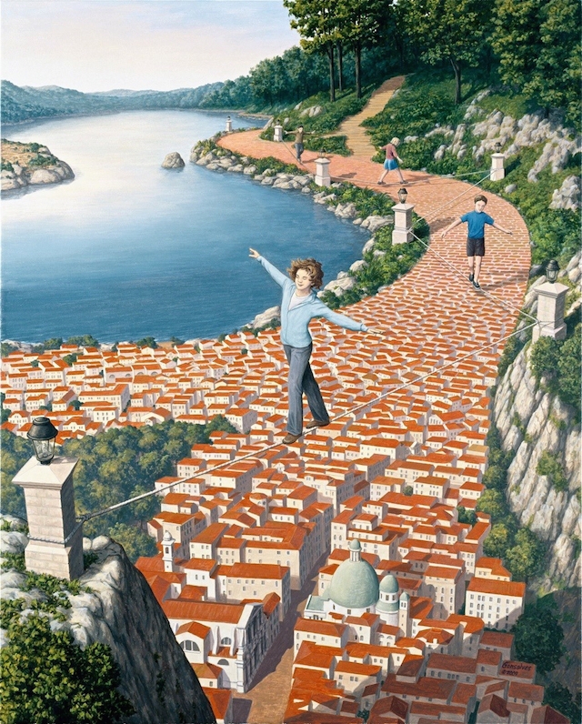 Magical Realism – surrealistic paintings by Rob Gonsalves