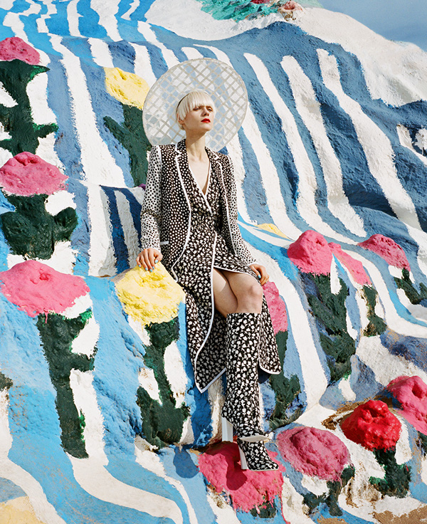Salvation Mountain, fashion editorial by Julia Galdo and Cody Cloud
