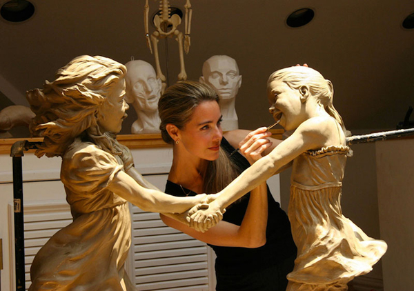 Sculpture by Angela Mia De la Vega