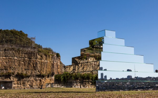 Mirrored Ziggurat by Shirin Abedinirad