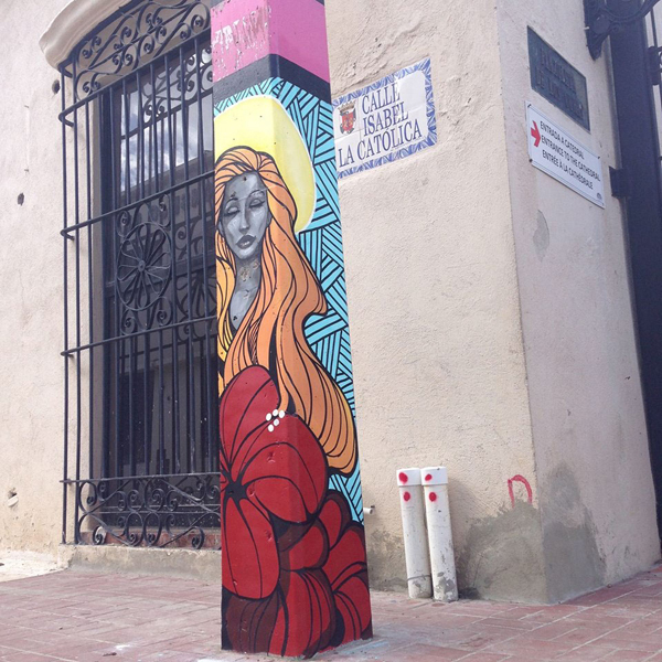 PAREDES - WALLS, street art by Willy Gomez