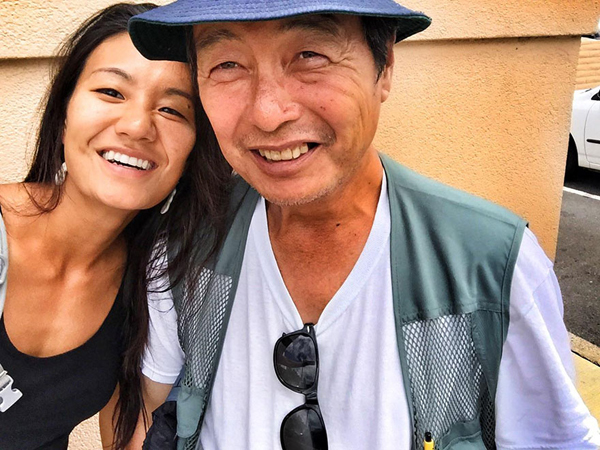 Photographer shooting homeless people, discovers her dad among them