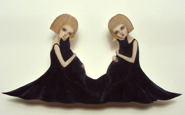 Paper dolls by Maki Hino