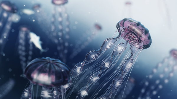 Jellyfish Tutorial - 3D CGI by Víctor Navarro
