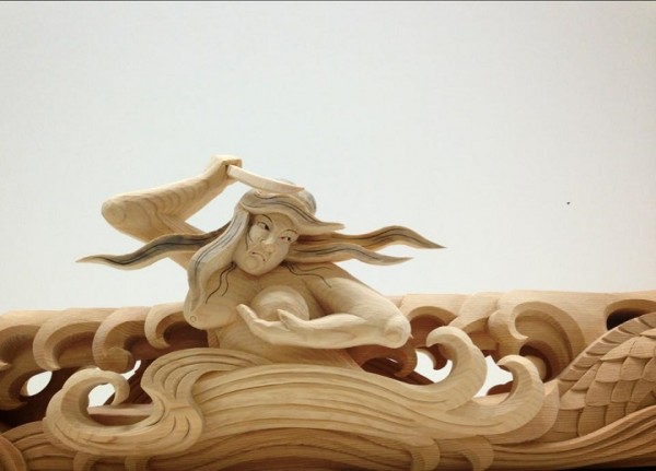 Amazing traditional Japanese wooden sculptures by Yosuke Yamamoto