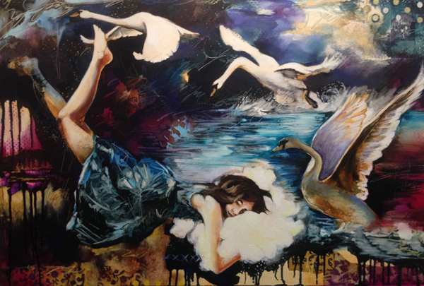 Dimitra Milan paints her wildest dreams