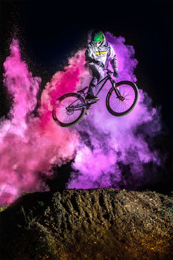 Stunning photos of daredevil bikers performing gravity-defying stunts