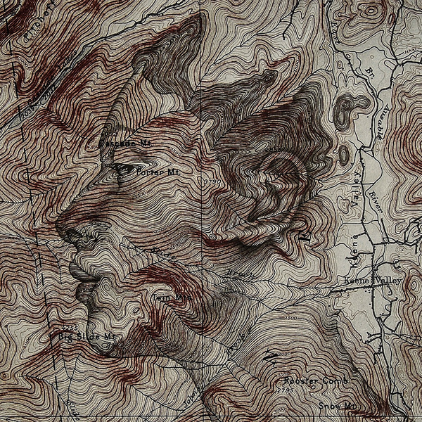 Topo Maps, illustration by Arian Azima
