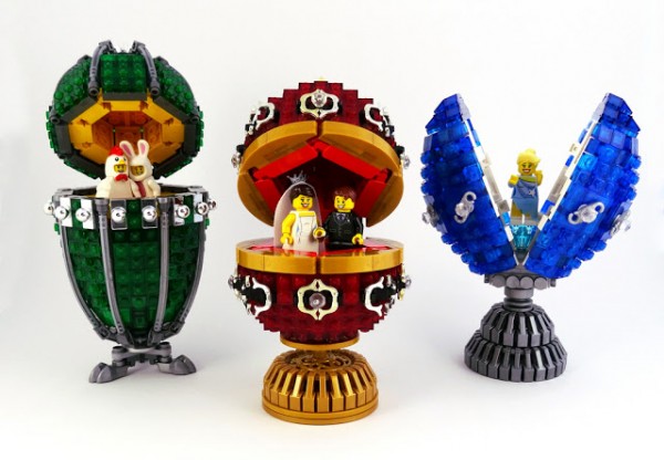 Celebrate Easter with beautiful LEGO jewelled eggs