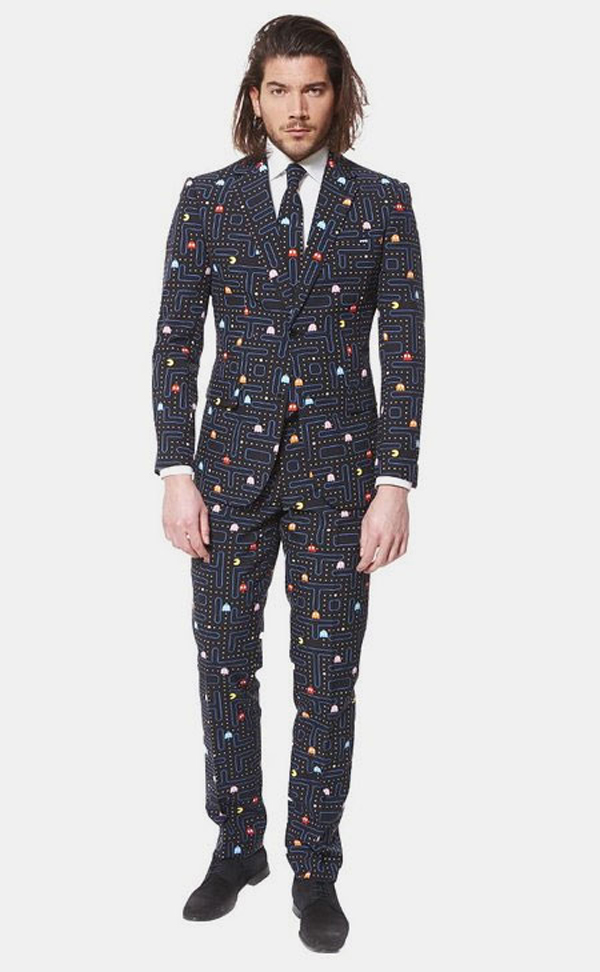 Pac-Man suit, extremely outrageous yet stylish suit for gents