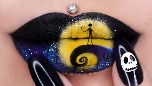Jazmina Daniel, amazing lip art