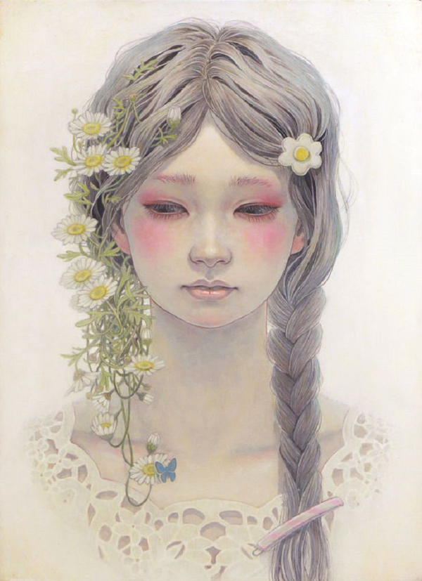 Oil painting by Miho Hirano