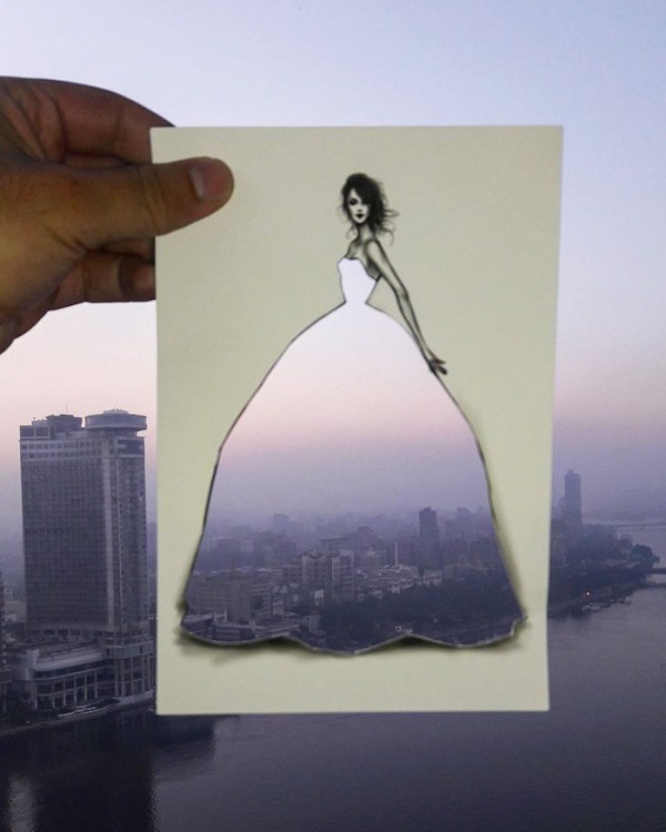 Fantastically creative fashion illustrations by Shamekh Bluwi