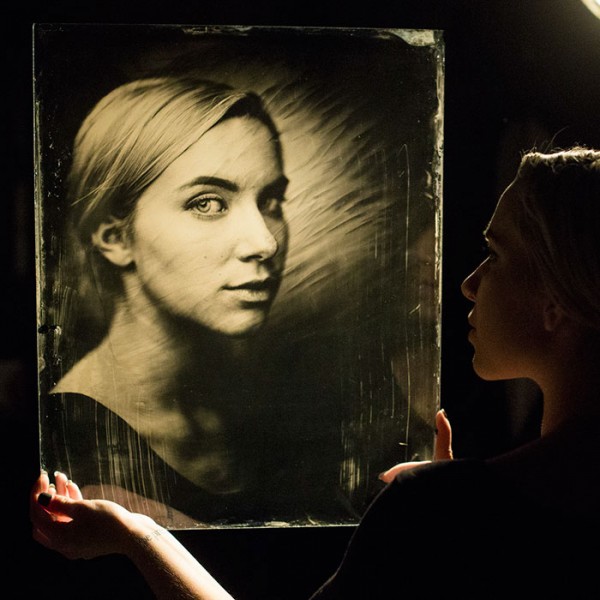 Giles Clement, uses 160-year-old camera equipment to create beautifully haunting portraits