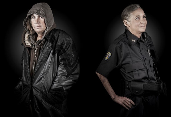Homeless people as they dreamed to become, photo project by Horia Manolache