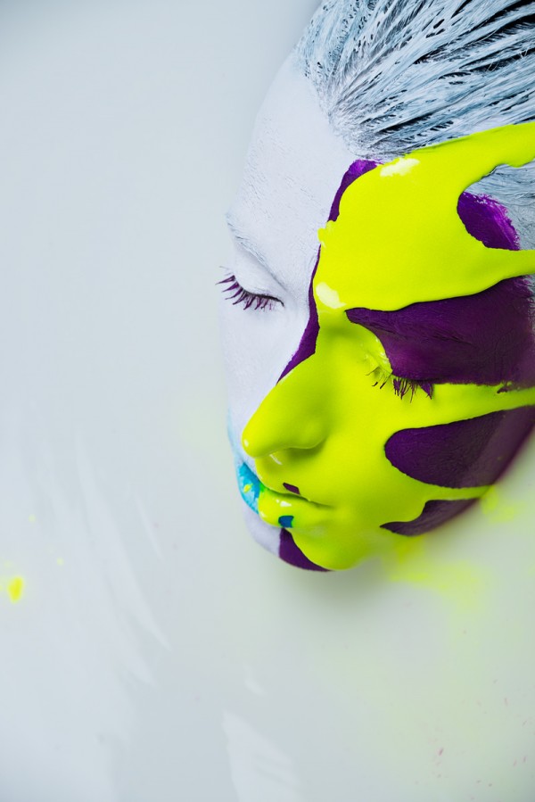 Liquid face, project by Veronica Azaryan