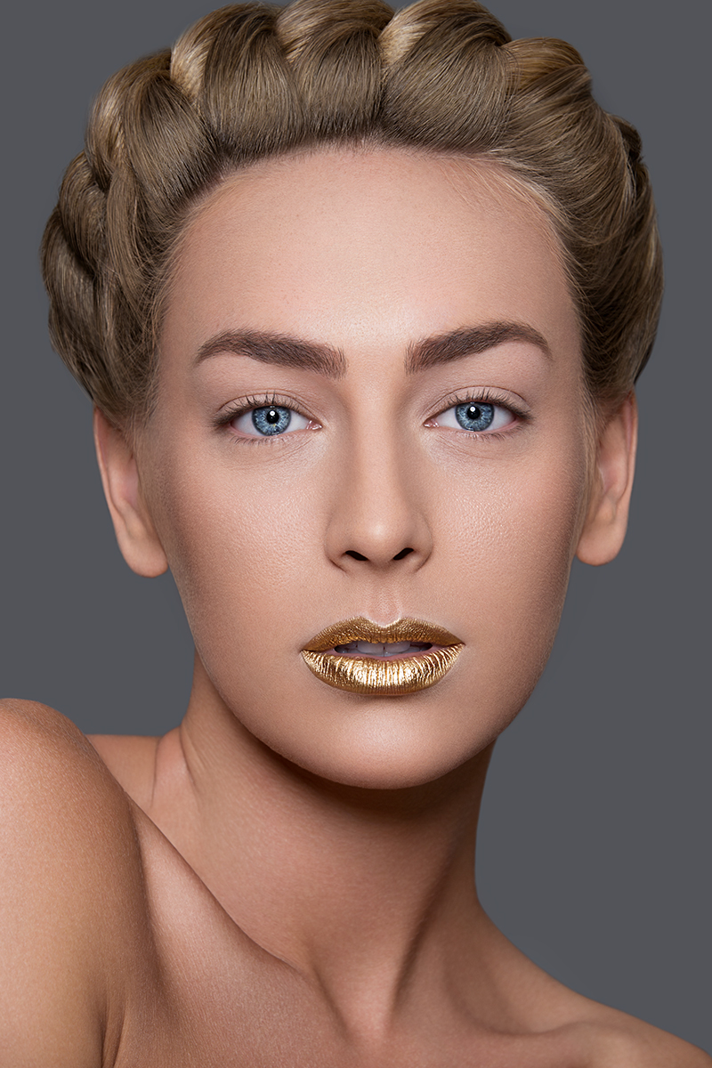 Gold Element, retouching by Natalya Belaya