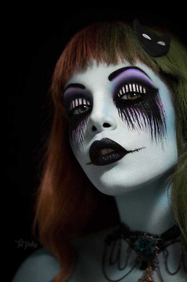 Halloween Make Up, eye-art by Tal Peleg