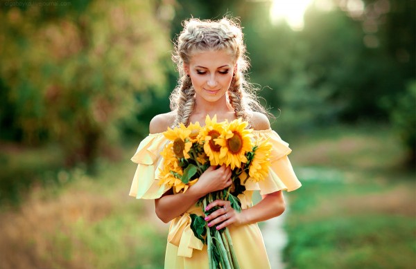 Sunflowers, photography by Olga Boyko