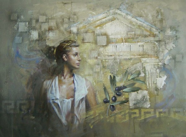 Kostas Rigoulis - Tsigris, paintings