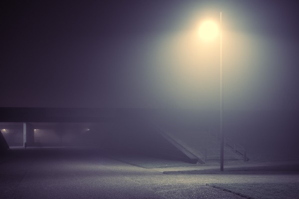At night, photography by Andreas Levers