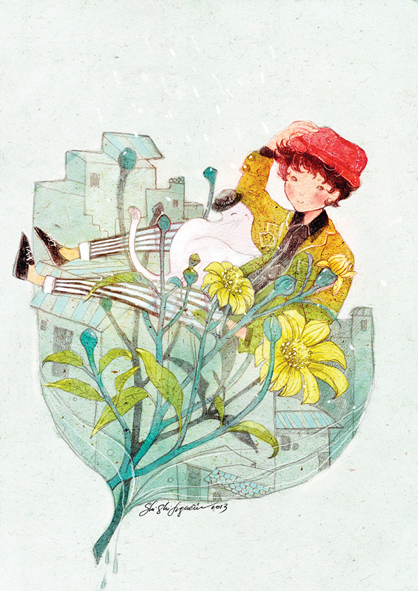 Dreamland, illustration by Shishi Nguyen