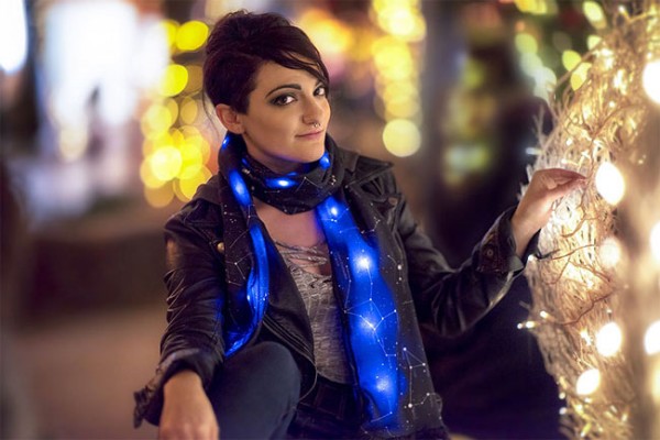 IllumiScarf LED Constellation Scarf