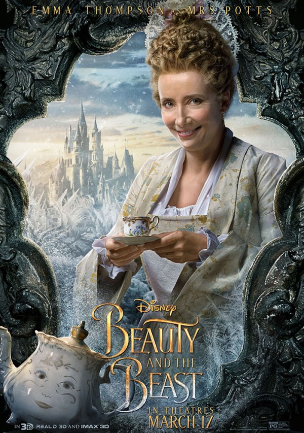 Disney releases new "Beauty And The Beast" character posters