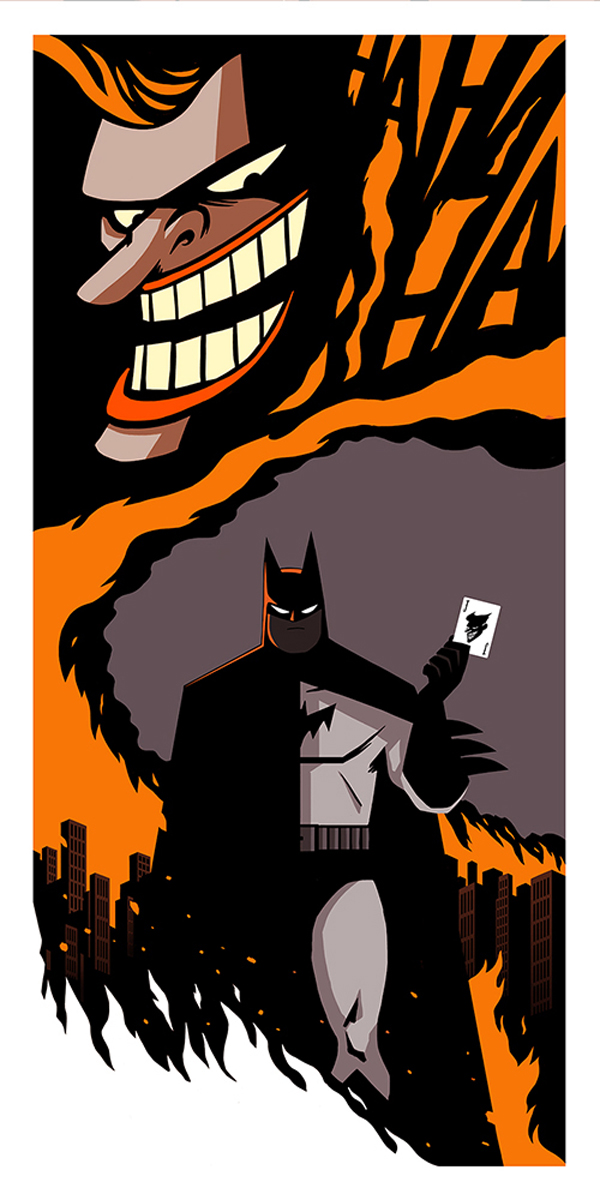 Batman posters by Vincent Roché