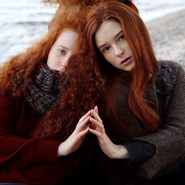 Beautiful redhead portraits By Vitaliy Zubchevskiy