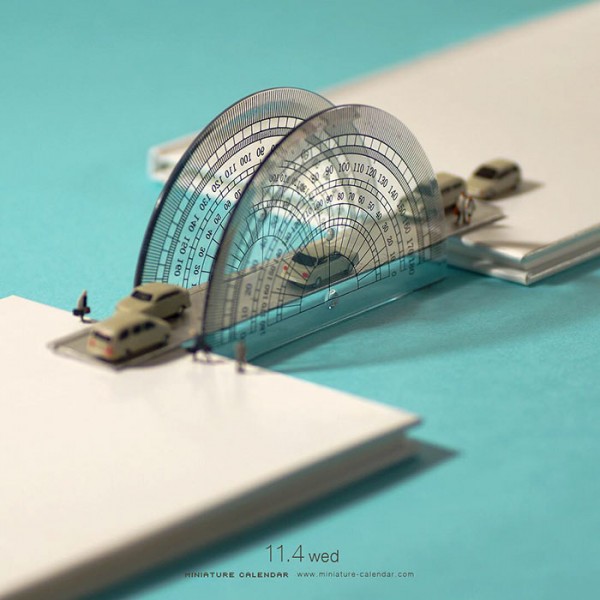 Fun miniature dioramas by Tatsuya Tanaka