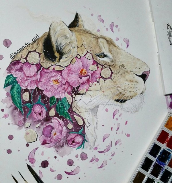 Jonna Lamminaho: "I paint the beauty I see in animals"