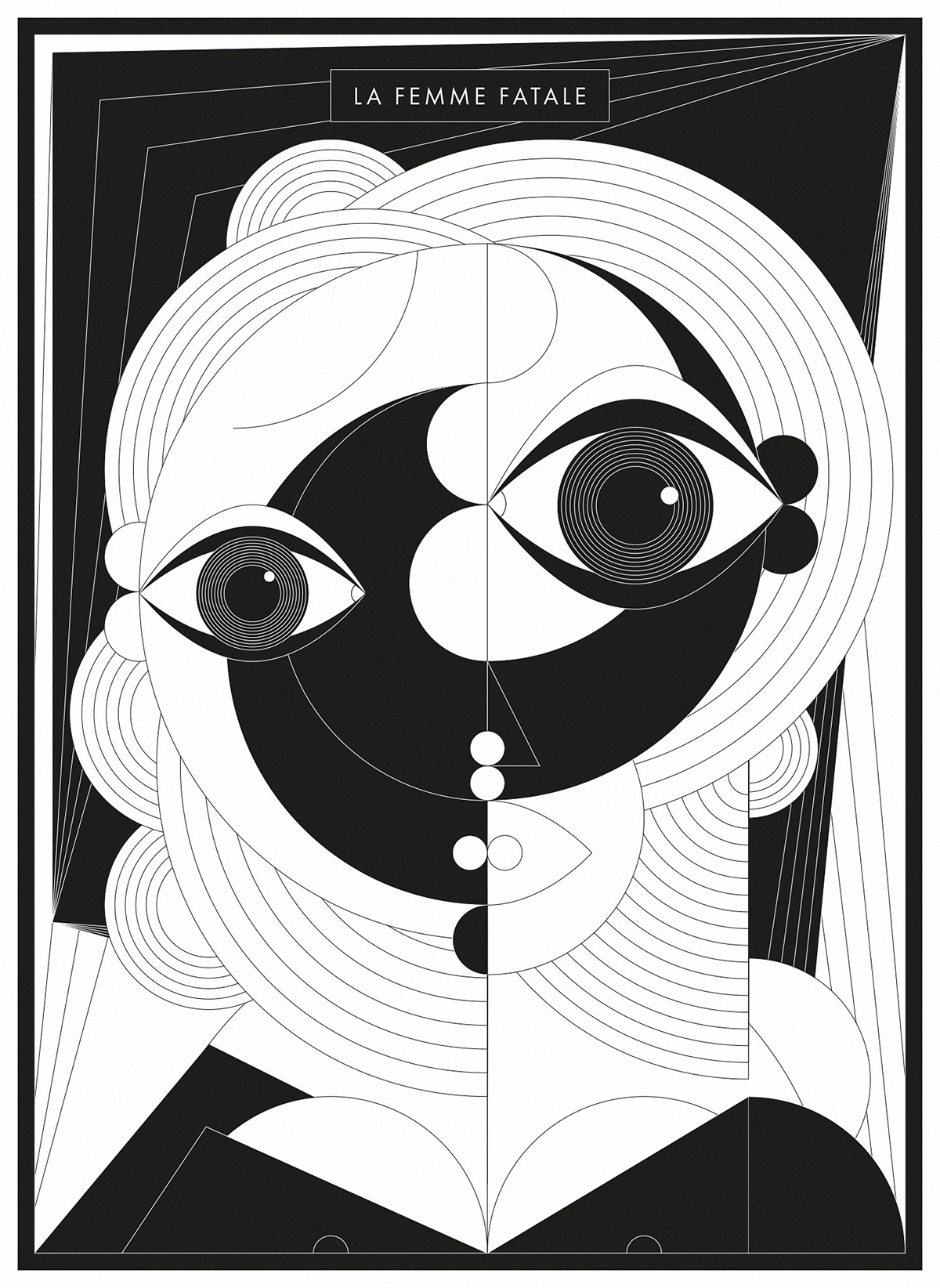 The Iconic Women, a graphical poster series by Sebastian Onufszak