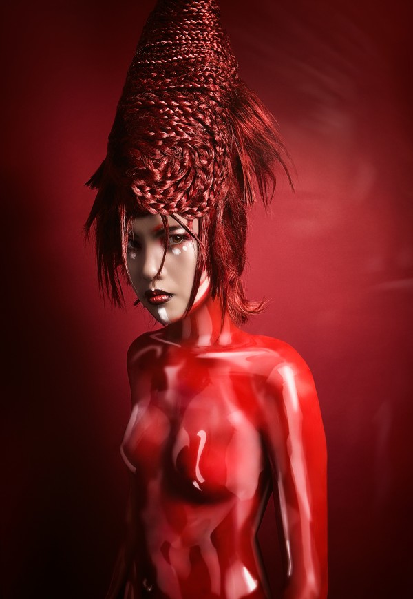 Techno Colour: RED, photography by Lee Høwell