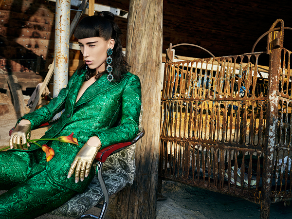 GUCCI Advertorial, photography by Adam Browning-Hill