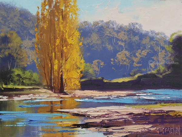 Landscape oil paintings by Graham Gercken
